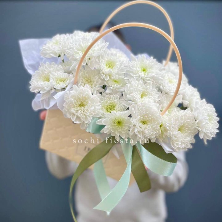 Сумочка с хризантемами в Набережных Челнах