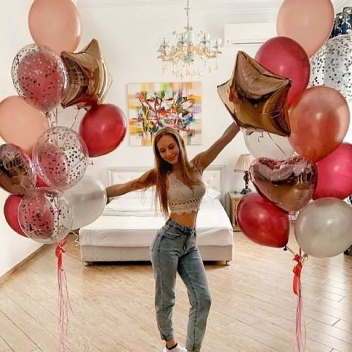 Фонтаны шаров "Селебрити" в Набережных Челнах