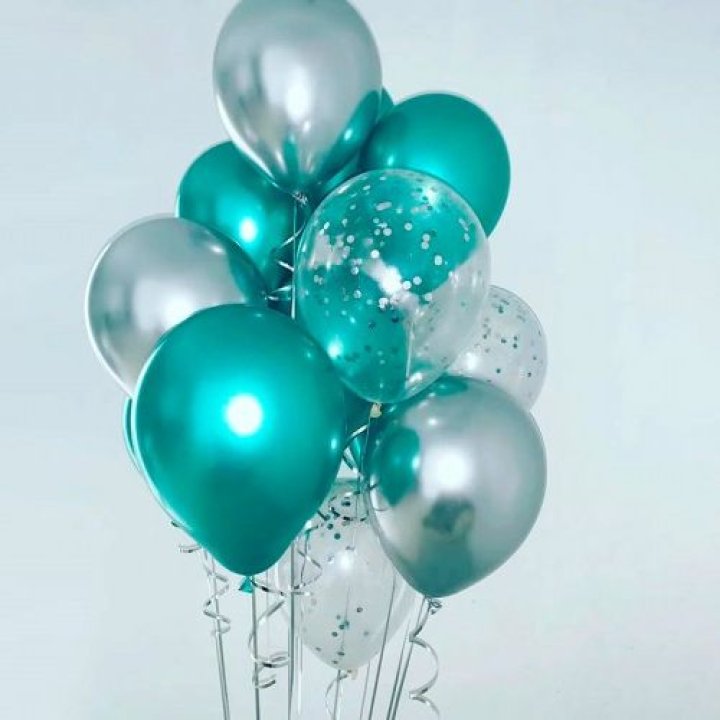 Фонтан шаров "Изумрудный" в Набережных Челнах