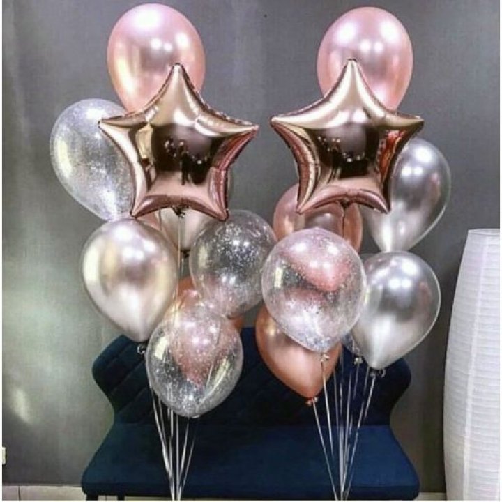 Фонтаны шаров "Дубль старт" в Набережных Челнах