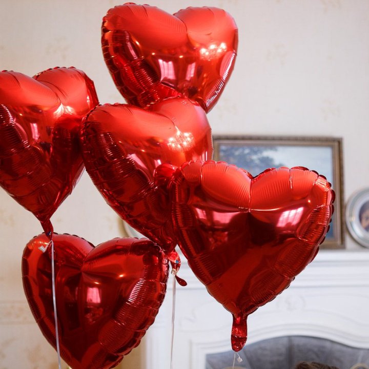 Фольгированный шар "Сердце" в Набережных Челнах