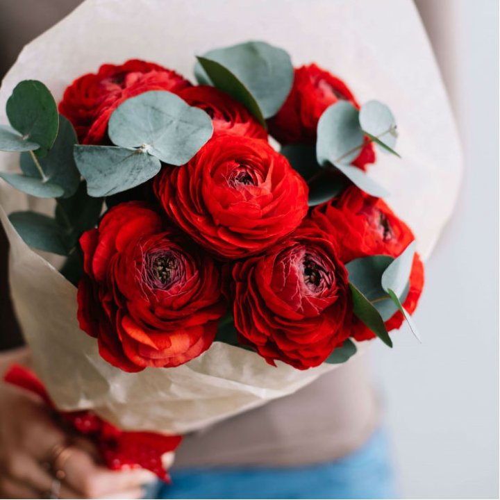 Букет ранункулюсов  в Набережных Челнах