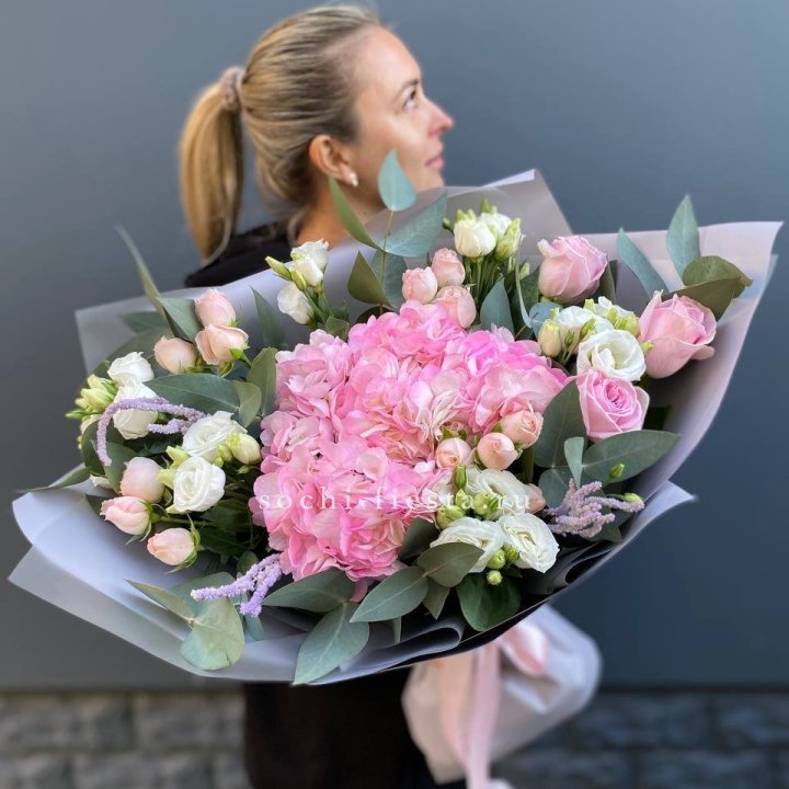 Дизайнерский букет "Кристал" в Набережных Челнах