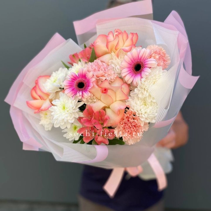 Яркий букет "Спринг" в Набережных Челнах