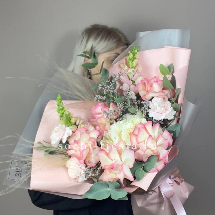  Букет  "Закат для неё" в Набережных Челнах