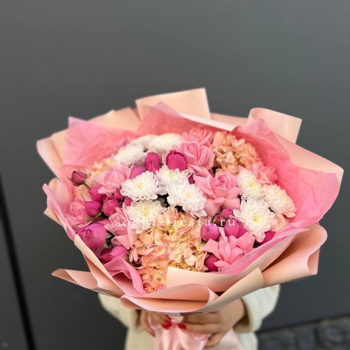 Букет "Нежное послание" в Набережных Челнах