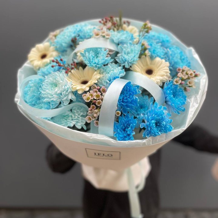 Букет "Голубые дали" с доставкой в Набережных Челнах