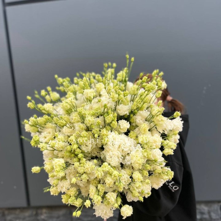 51 белая эустома в Набережных Челнах