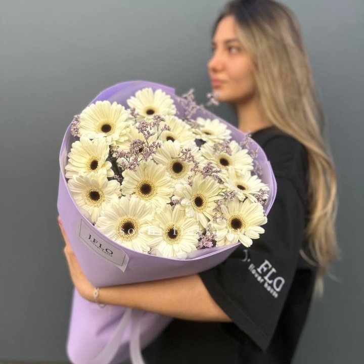Букет голландских гербер "Лавандер" в Набережных Челнах