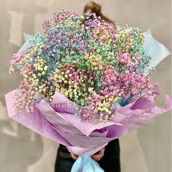 Радужные гипсофилы №2 в Набережных Челнах