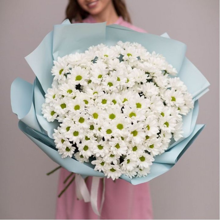  Букет хризантем "Бон-бон" в Набережных Челнах