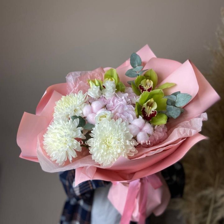  Букет с орхидеями "Вита" в Набережных Челнах