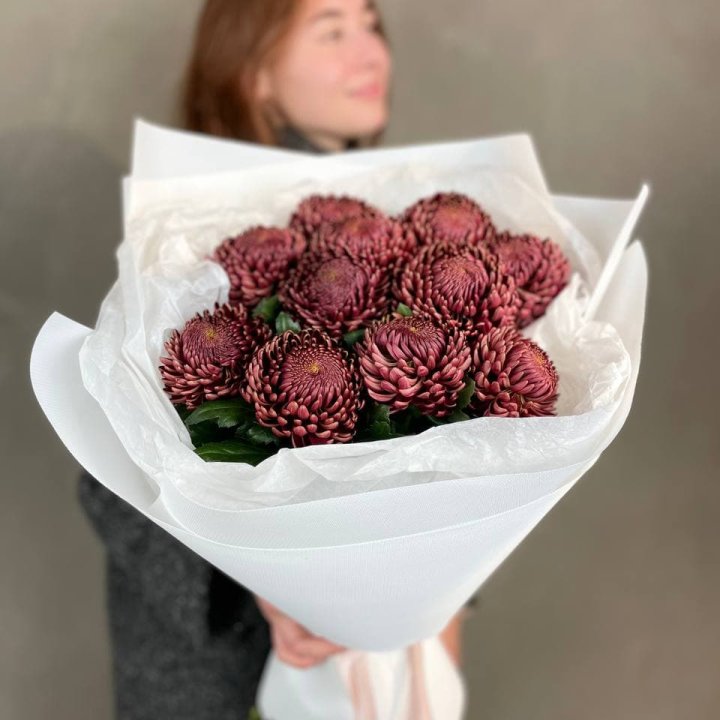 Букет хризантем "Касиопия" в Набережных Челнах