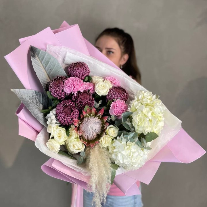 Дизайнерский букет №17 в Набережных Челнах