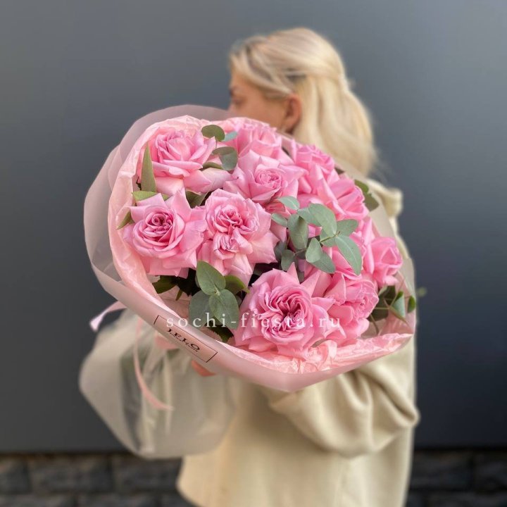 Букет роз "Минифу-2" в Набережных Челнах