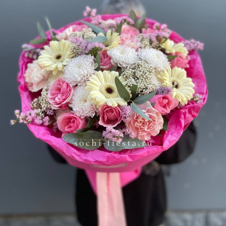 Букет "Нежное послание" в Набережных Челнах