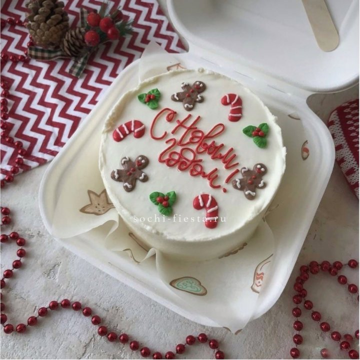 Бенто-торт "С Новым Годом!" в Набережных Челнах