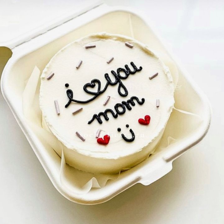 Бенто-торт "Мамочка, я люблю тебя!" в Набережных Челнах