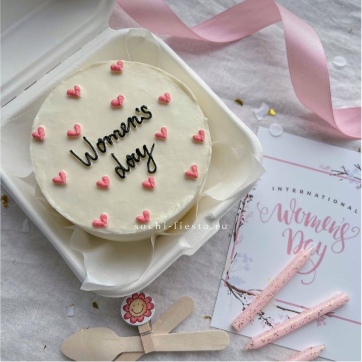 Бенто-торт "Дорогим женщинам"  в Набережных Челнах