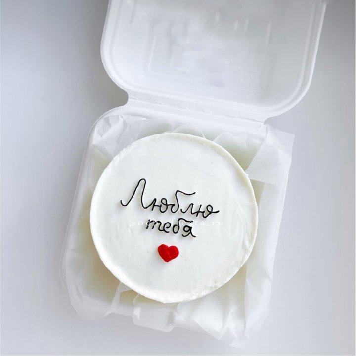 Бенто-торт "Люблю Тебя"  в Набережных Челнах