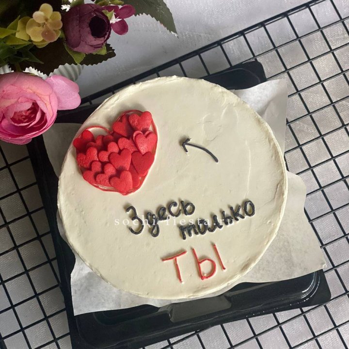 Бенто-торт "В моем сердце только ты"  в Набережных Челнах