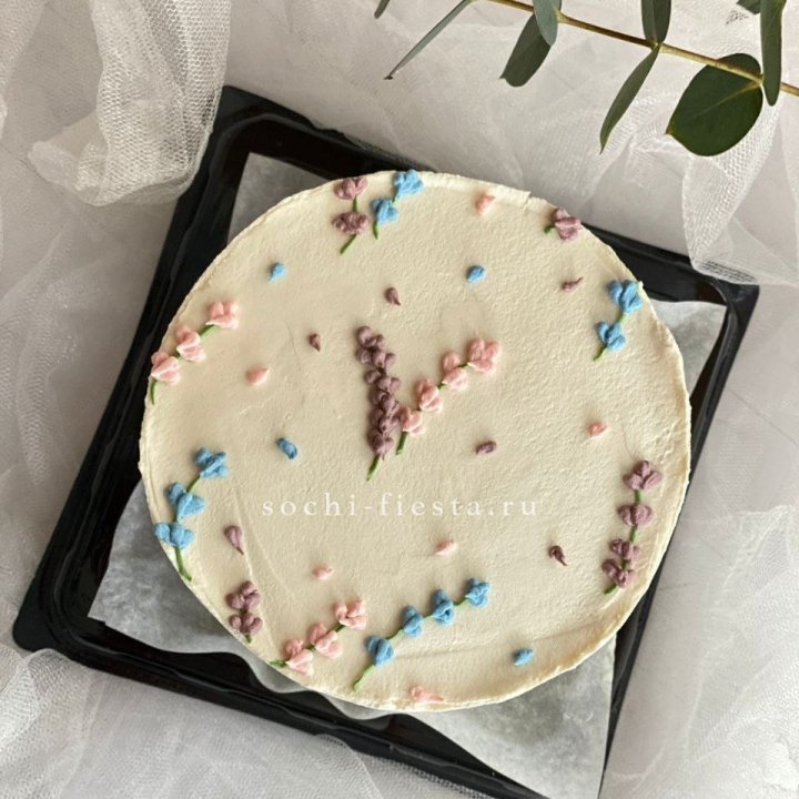 Бенто-торт "Лаванда" в Набережных Челнах