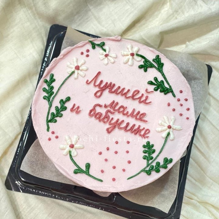 Бенто-торт "Лучшей маме и бабушке"  в Набережных Челнах