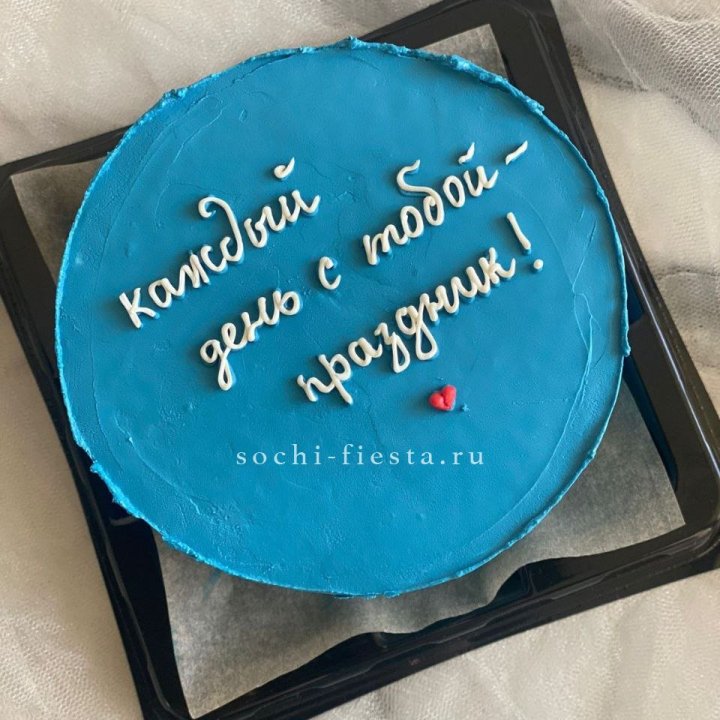 Бенто-торт "Каждый день с тобой праздник"  в Набережных Челнах