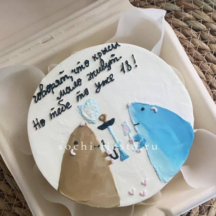 Бенто-торт "Крысы"  в Набережных Челнах