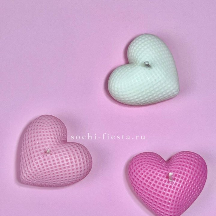 Набор свеч сердец в Набережных Челнах