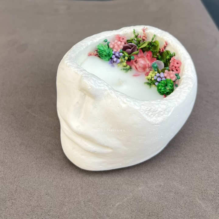 Свеча ароматическая в гипсе  в Набережных Челнах