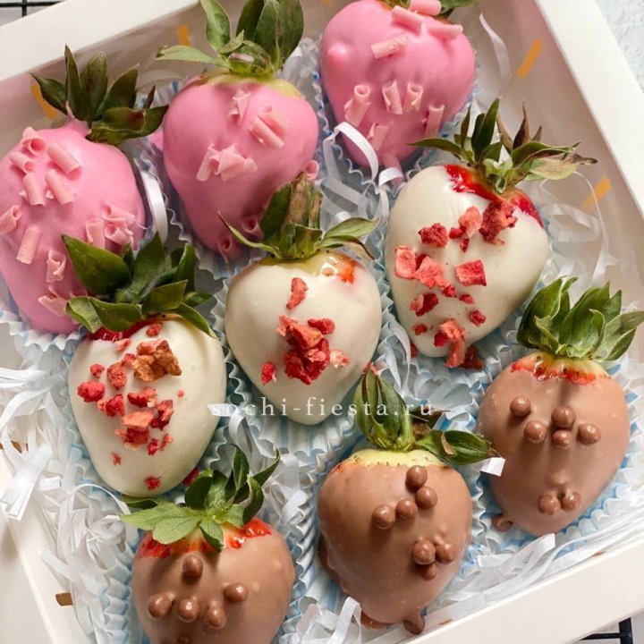 Клубника в шоколаде 9 ягод в Набережных Челнах