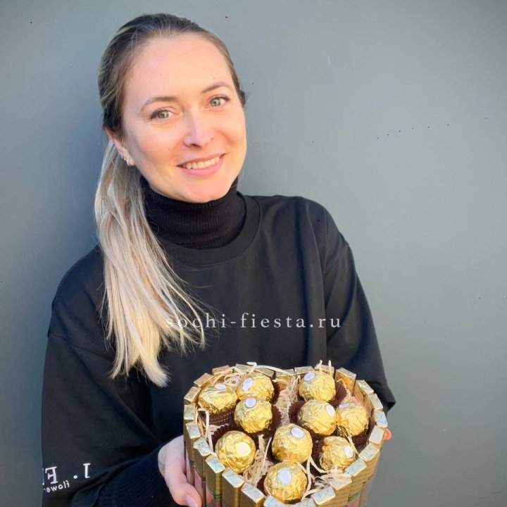 Шоколадный набор Сердце в Набережных Челнах