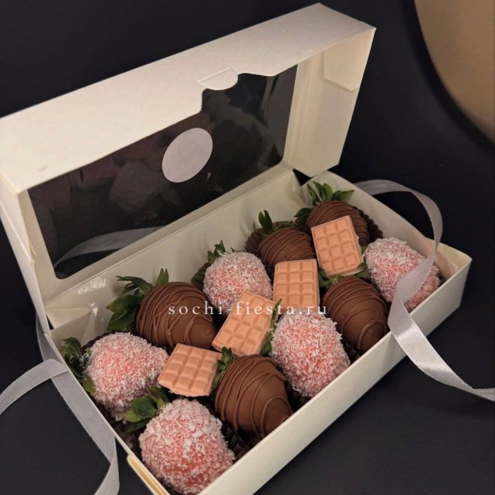 Клубника в шоколаде 10 ягод №2 в Набережных Челнах