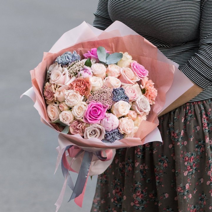 Дизайнерский букет №4 в Набережных Челнах