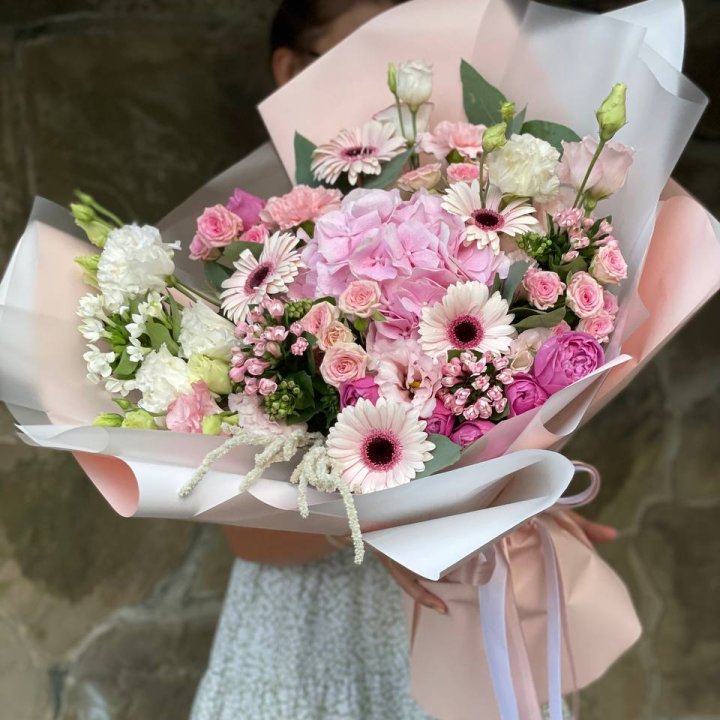 Авторский букет Пич в Набережных Челнах