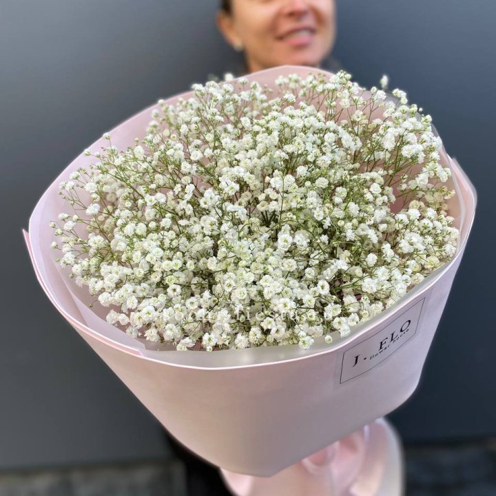 11 белых гипсофил в фоамиране в Набережных Челнах