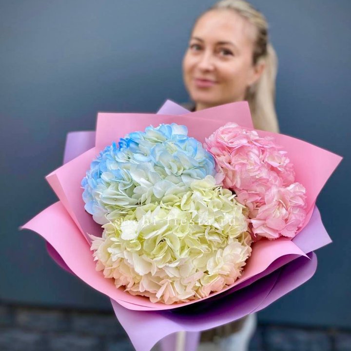 Букет гортензий "Тоника" в Набережных Челнах