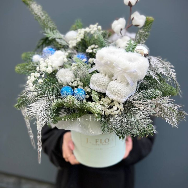 Новогодний бокс "Ботс блю" в Набережных Челнах