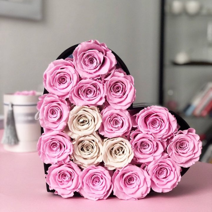 Сердце из роз в Набережных Челнах