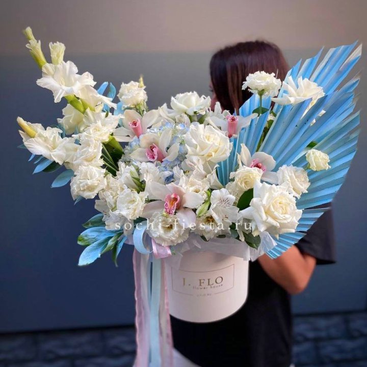 Цветочный бокс №3 в Набережных Челнах