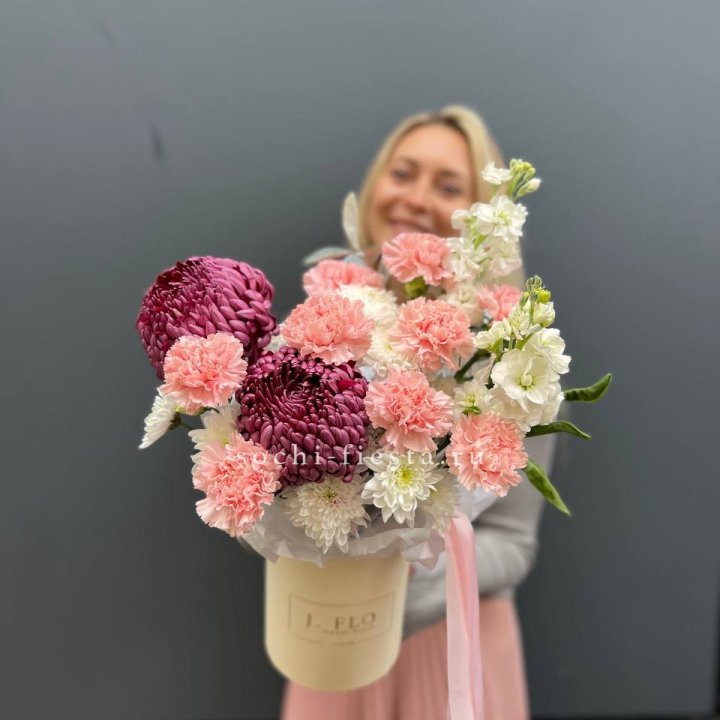 Цветочный бокс №4 в Набережных Челнах