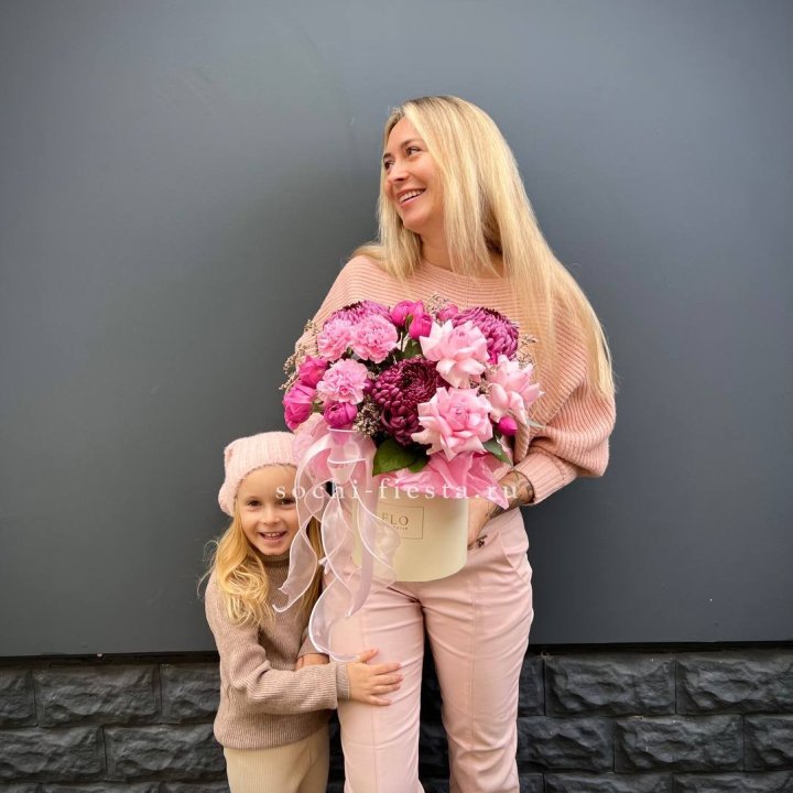 Цветочный бокс "Альба" в Набережных Челнах