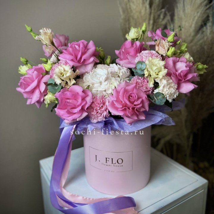 Цветочная коробка "Мишель" в Набережных Челнах