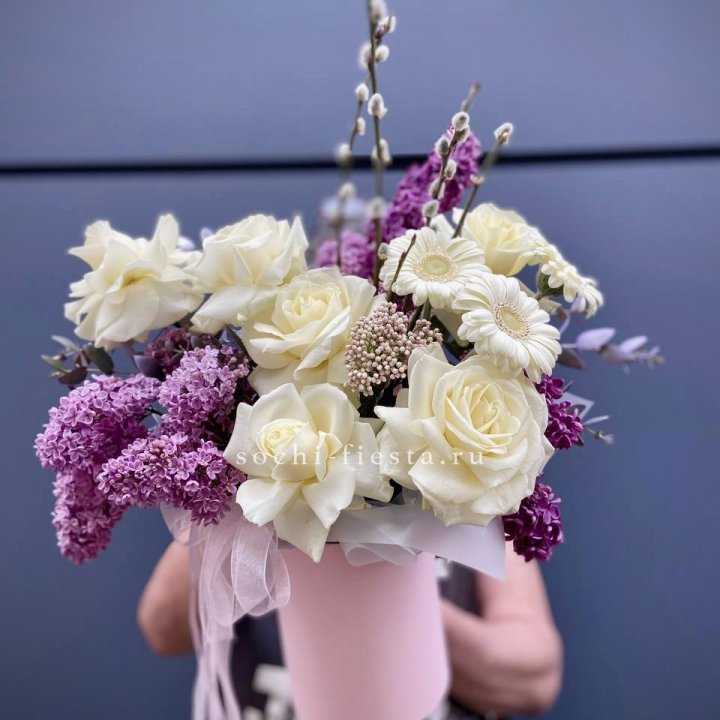 Цветочный бокс "Светлое Воскресенье" в Набережных Челнах