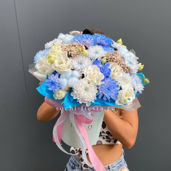 Коробка цветов  " Облако" в Набережных Челнах