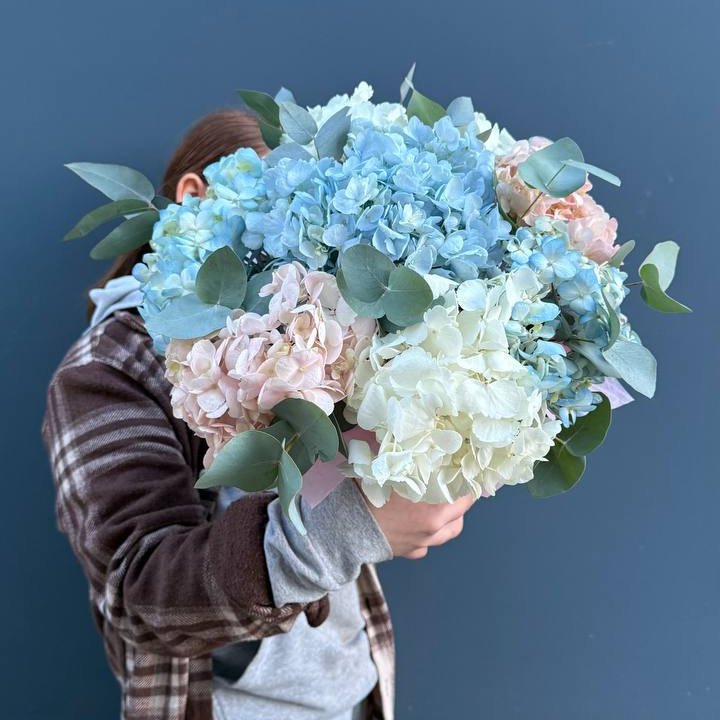 Гортензии в коробочке в Набережных Челнах