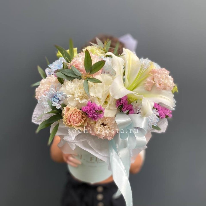 Дизайнерский цилиндр "Лилия" в Набережных Челнах