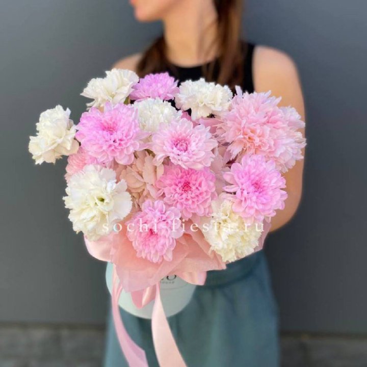 Коробка с цветами "Фиона" в Набережных Челнах