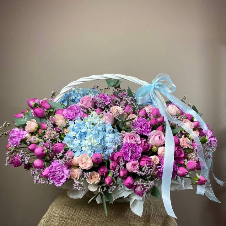 Авторская корзина "Лавандерия" в Набережных Челнах